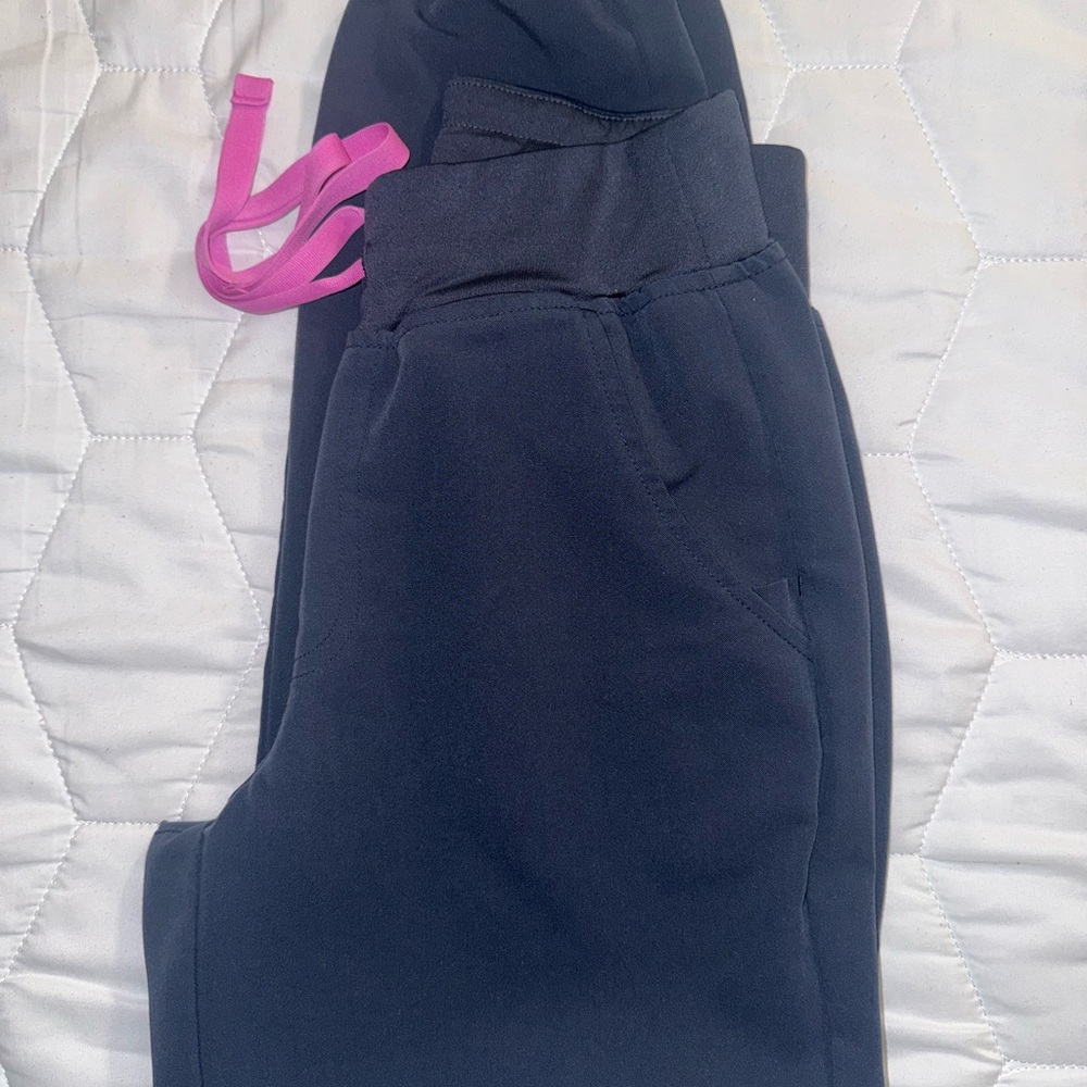 Blue figs Zamora scrub pants
